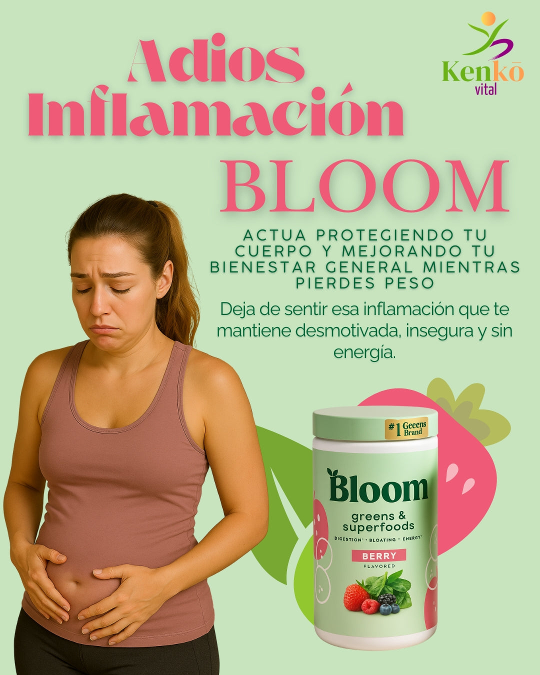 Bloom Greens | Superfoods para digestión y energía diaria