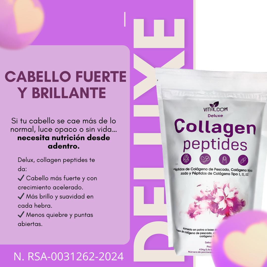 Colágeno Hidrolizado Premium | Deluxe Collagen Peptides