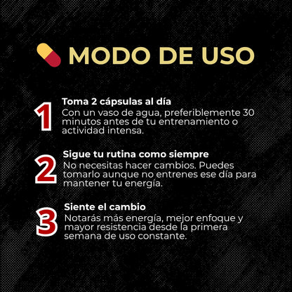Nitric Oxide Booster | Suplemento para hombres