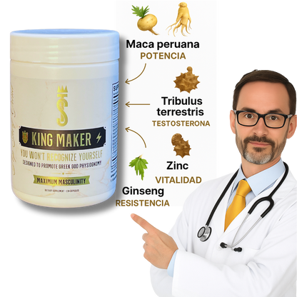 King Maker® | Suplemento para hombres